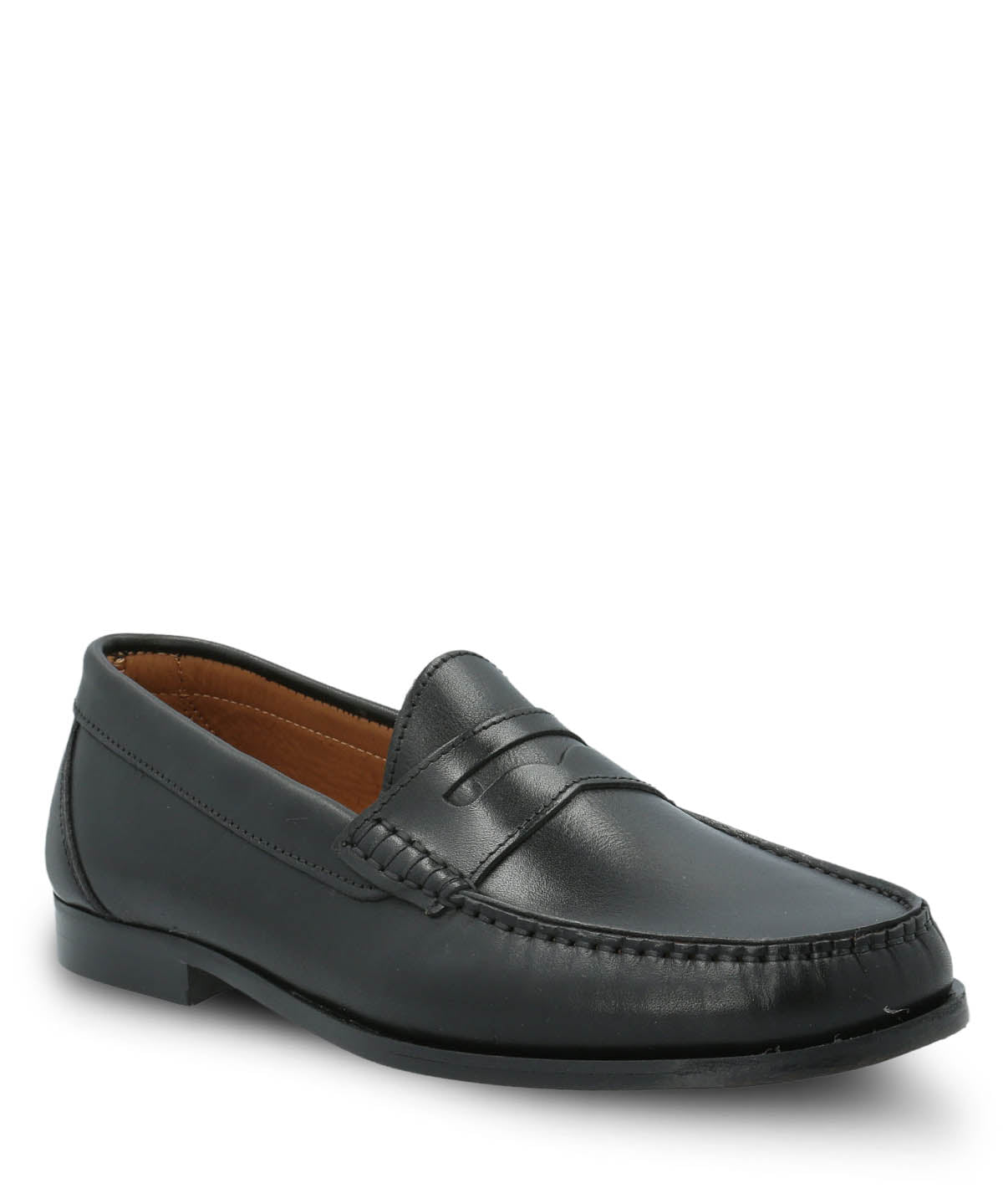 Mocasin Cuero Hombre Italiano Cazzoli Negro Hush Puppies