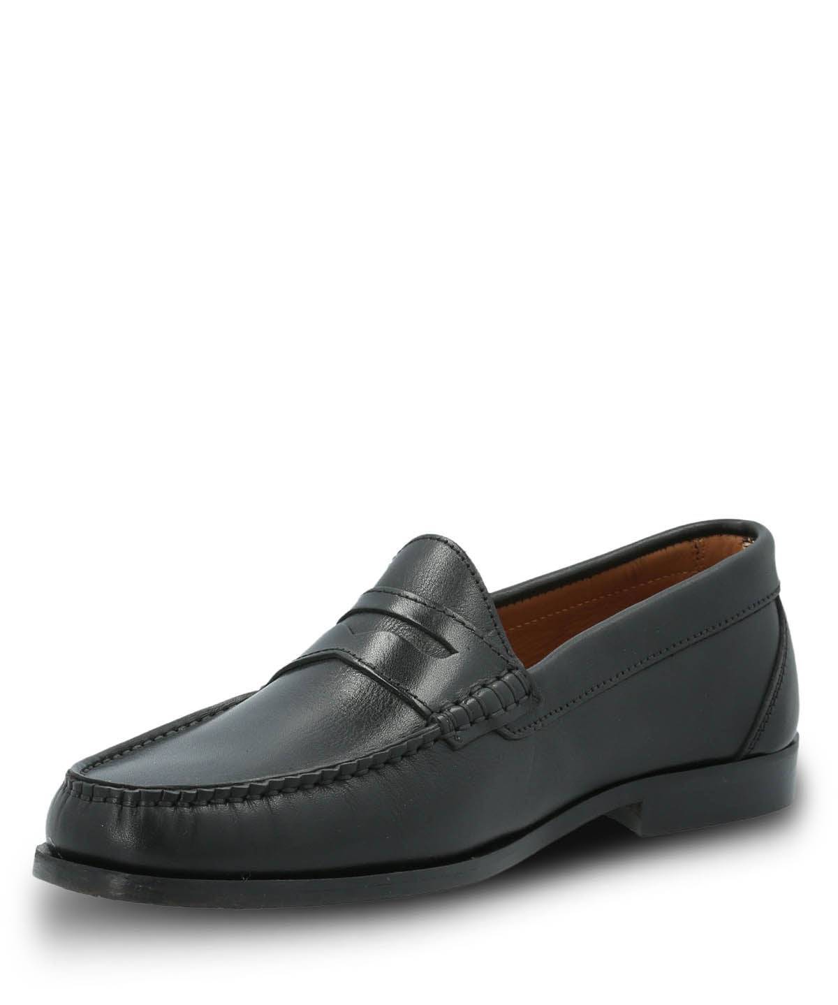 Mocasin Cuero Hombre Italiano Cazzoli Negro Hush Puppies
