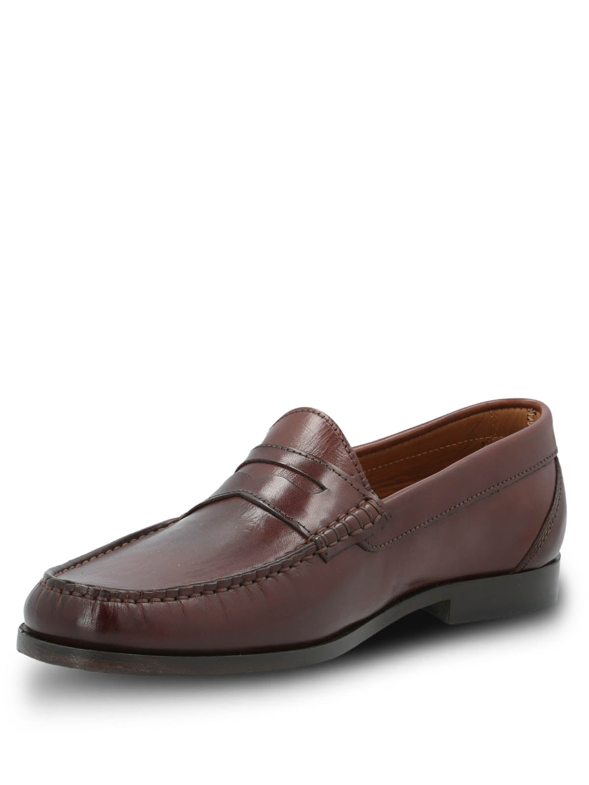 Mocasin Cuero Hombre Italiano Cazzoli Café Hush Puppies