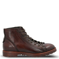 Botin Cuero Hombre Italiano Corso Burdeo Hush Puppies