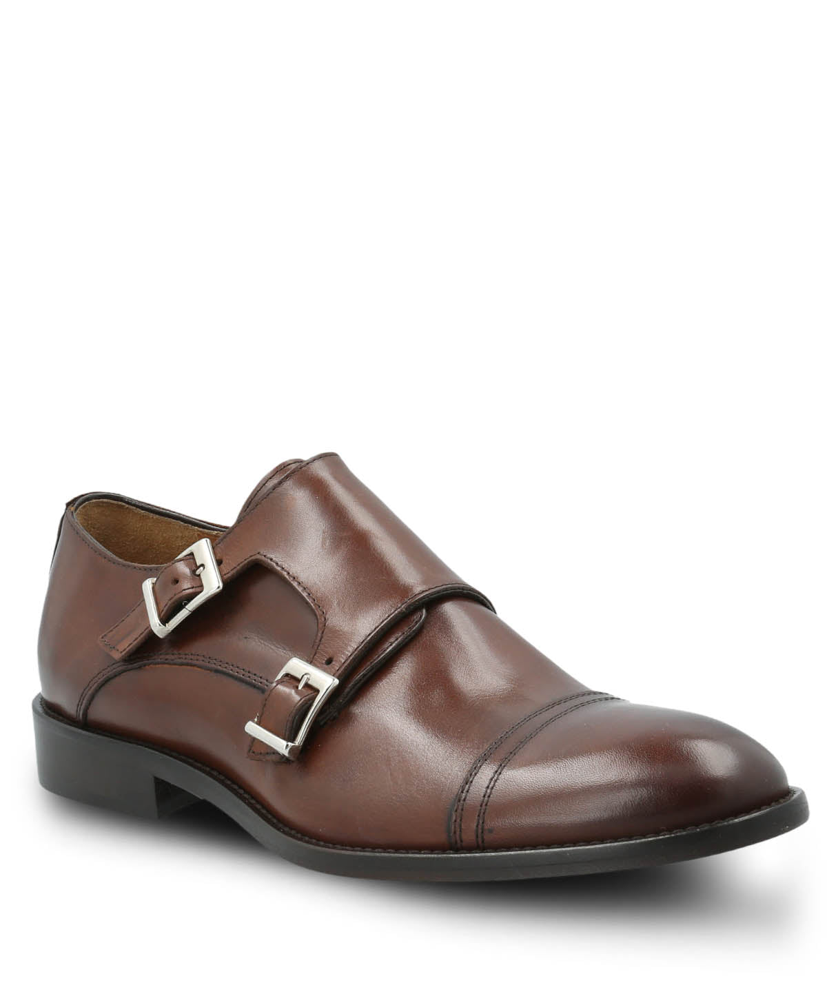 Zapato Cuero Hombre Italiano Battista Café Hush Puppies