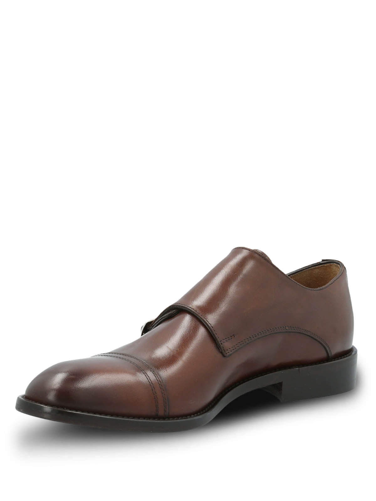 Zapato Cuero Hombre Italiano Battista Café Hush Puppies