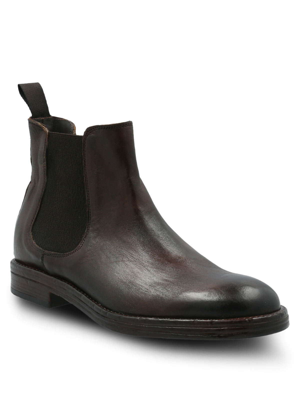 Botin Cuero Hombre Italiano Mazzani Café Hush Puppies | Hush Puppies