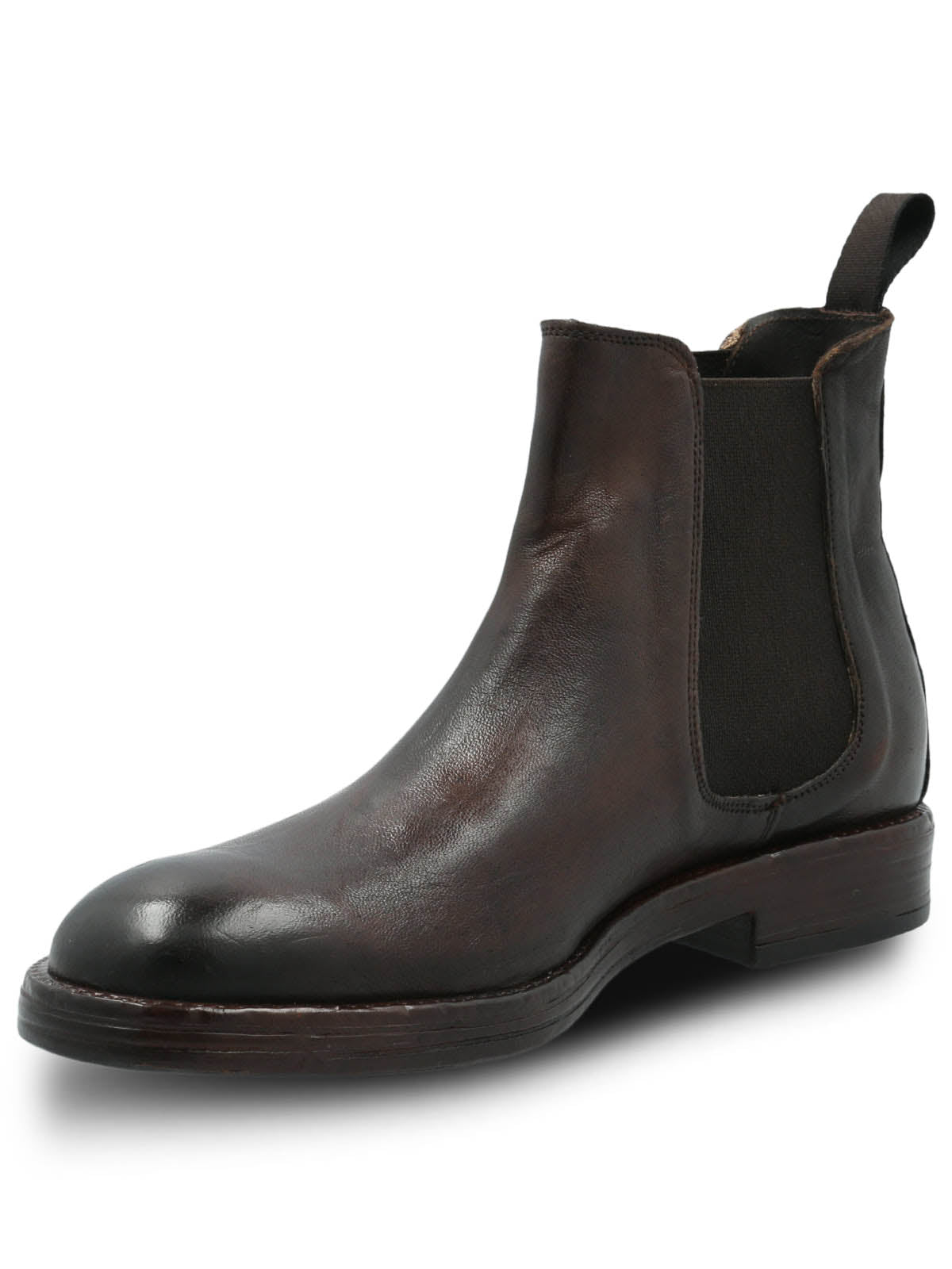 Botin Cuero Hombre Italiano Mazzani Café Hush Puppies | Hush Puppies