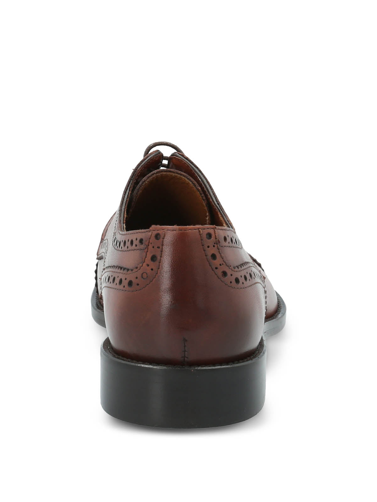 Zapato Cuero Hombre Italiano Nazzo Café Hush Puppies