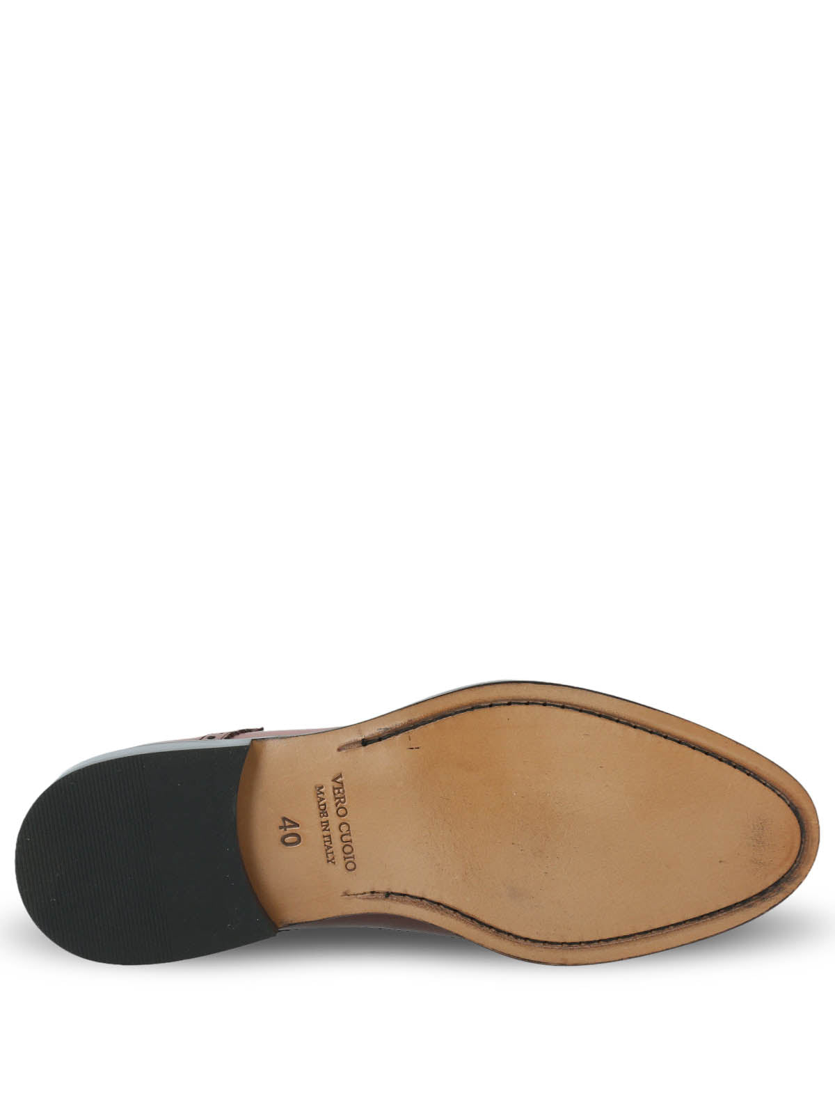 Zapato Cuero Hombre Italiano Nazzo Café Hush Puppies