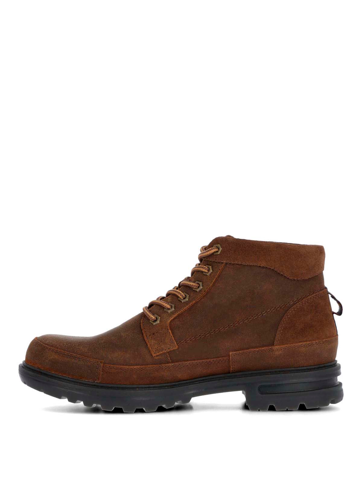 Botin Cuero Hombre Terzo Café