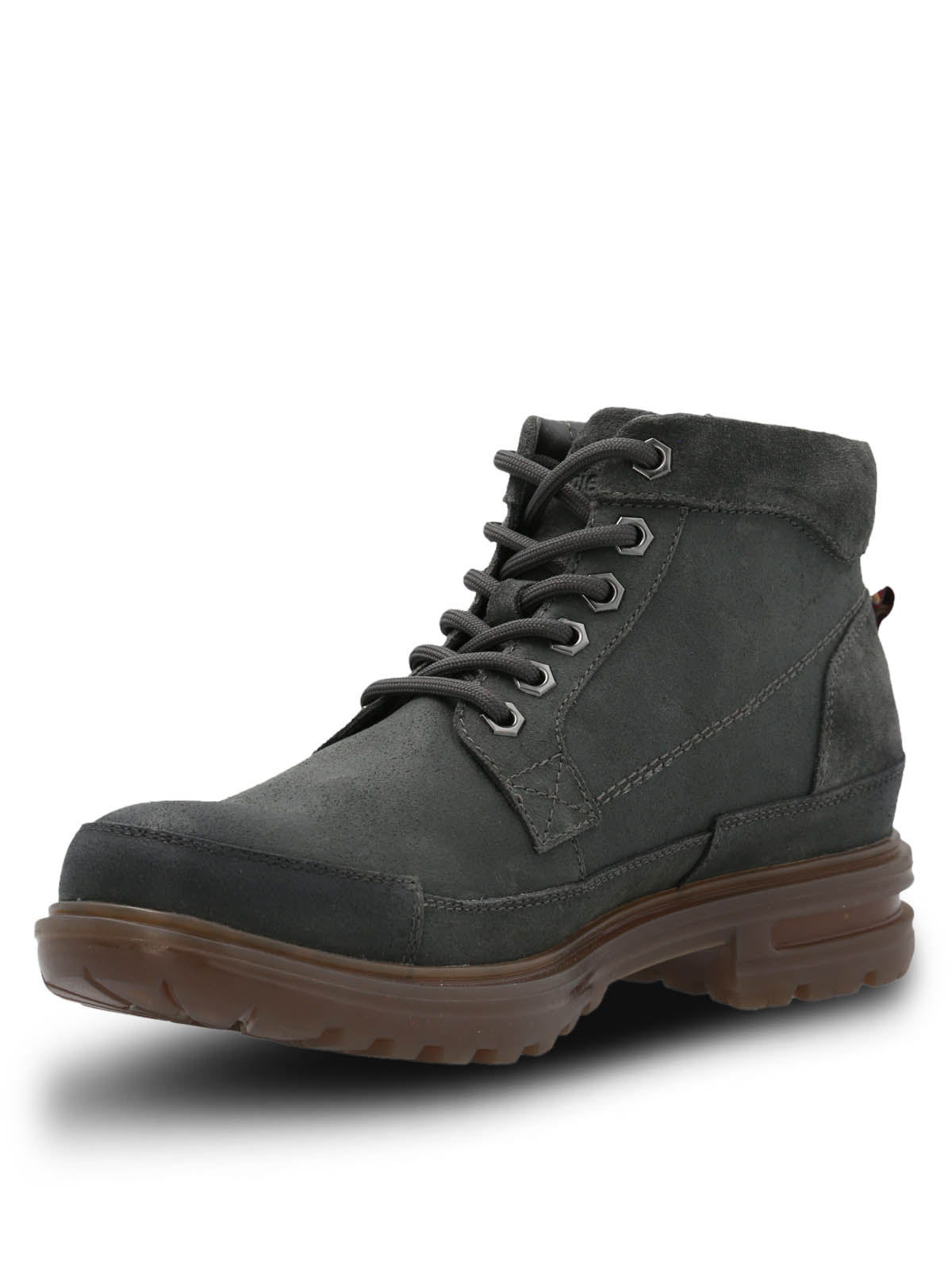 Botin Cuero Hombre Terzo Gris Hush Puppies
