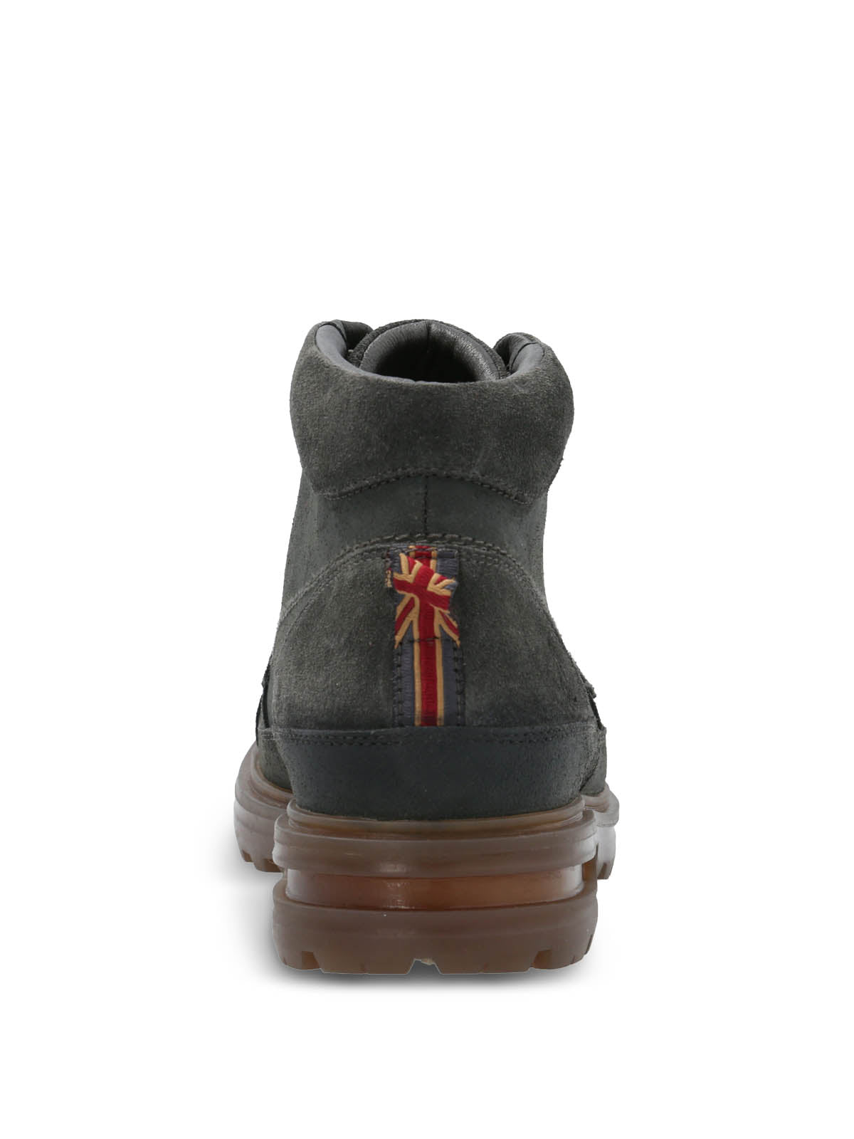 Botin Cuero Hombre Terzo Gris Hush Puppies