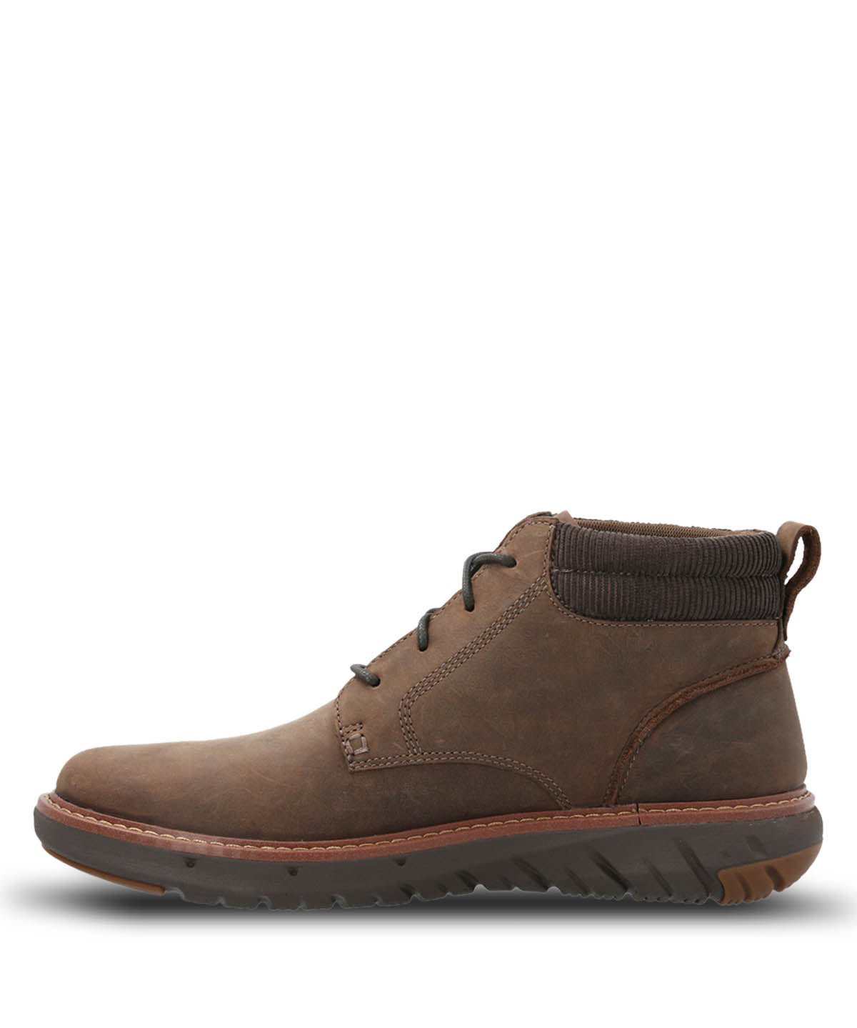 Botin Cuero Smart Lace Boot Café Hush Puppies