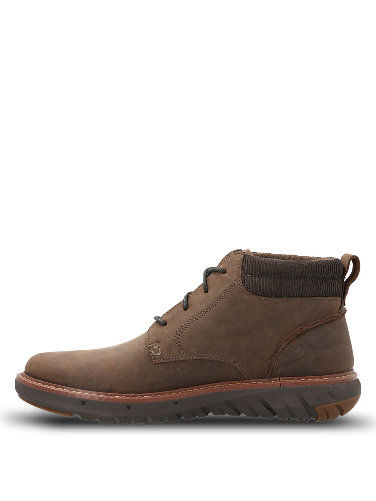 Botin Cuero Smart Lace Boot Café Hush Puppies