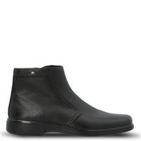 Bota Cuero Hombre Waterproof California Negra Hush Puppies