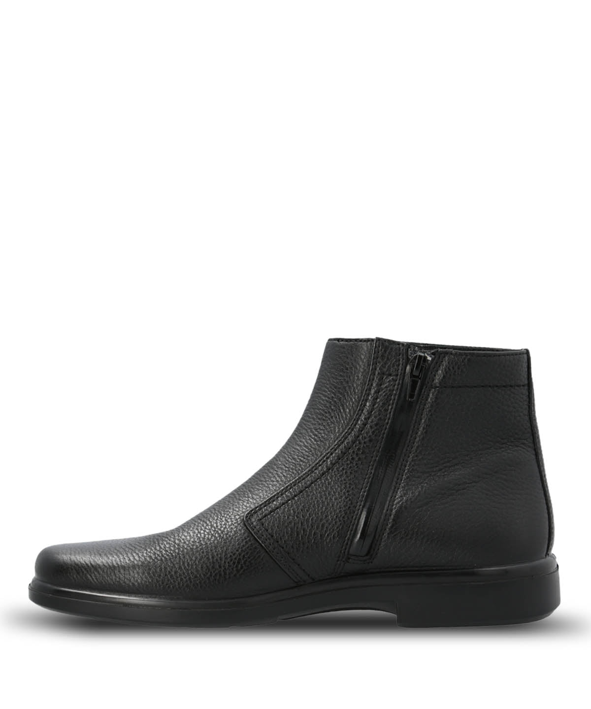 Bota Cuero Hombre Waterproof California Negra Hush Puppies