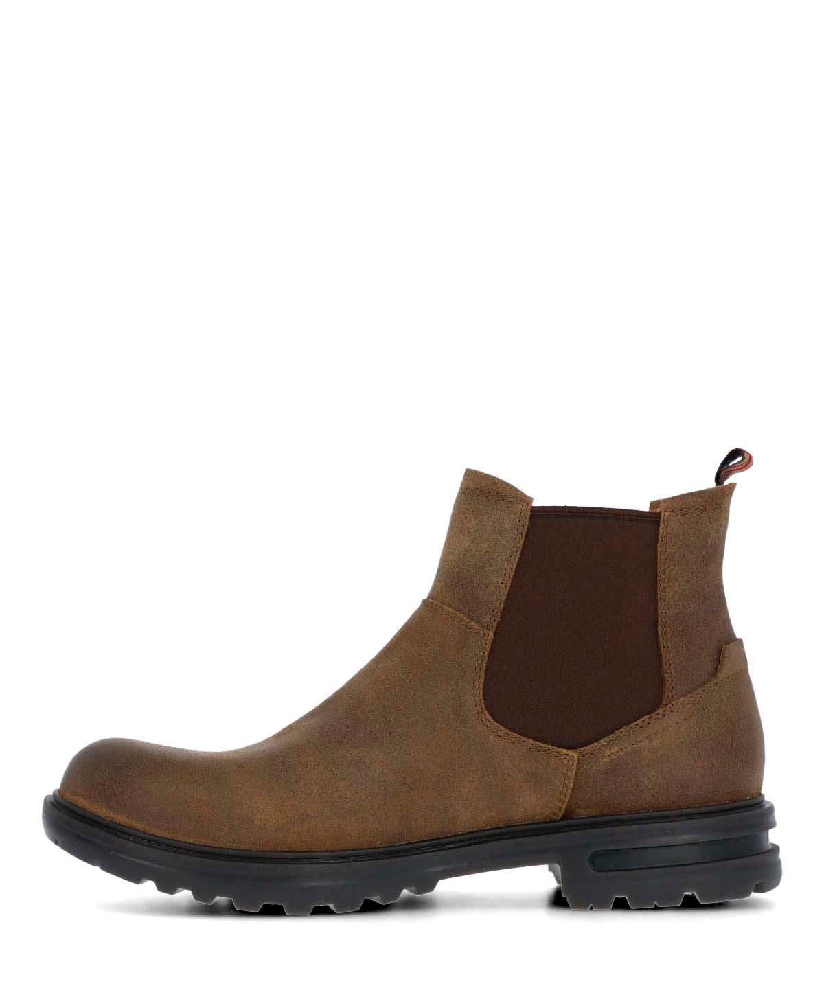 Botin Cuero Hombre Indro Café