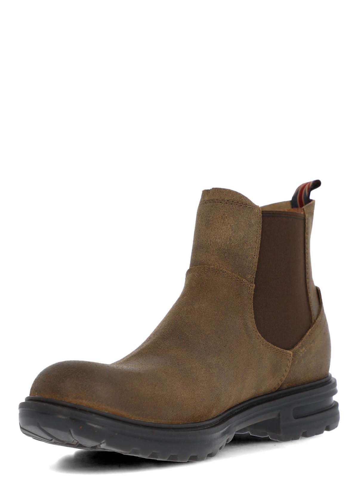 Botin Cuero Hombre Indro Café