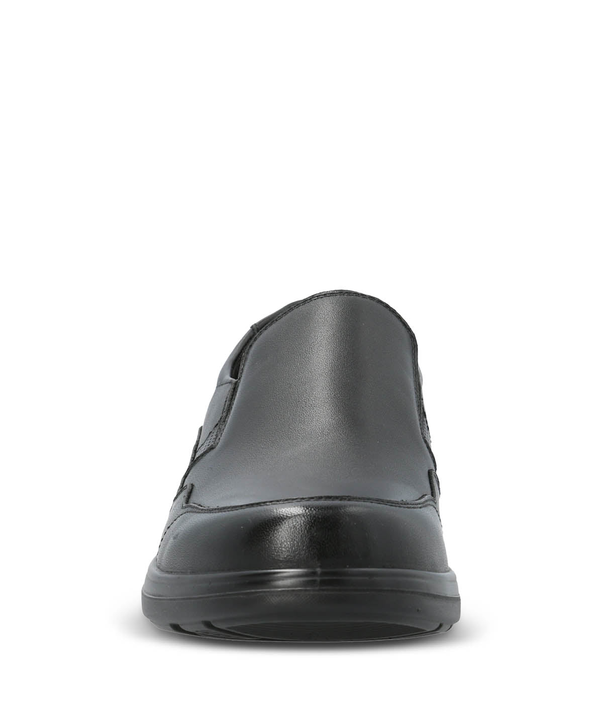 Slip On Cuero Hombre Alm Negro Hush Puppies | Hush Puppies