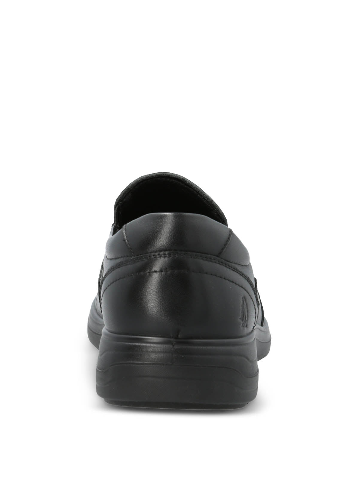 Slip On Cuero Hombre Alm Negro Hush Puppies | Hush Puppies