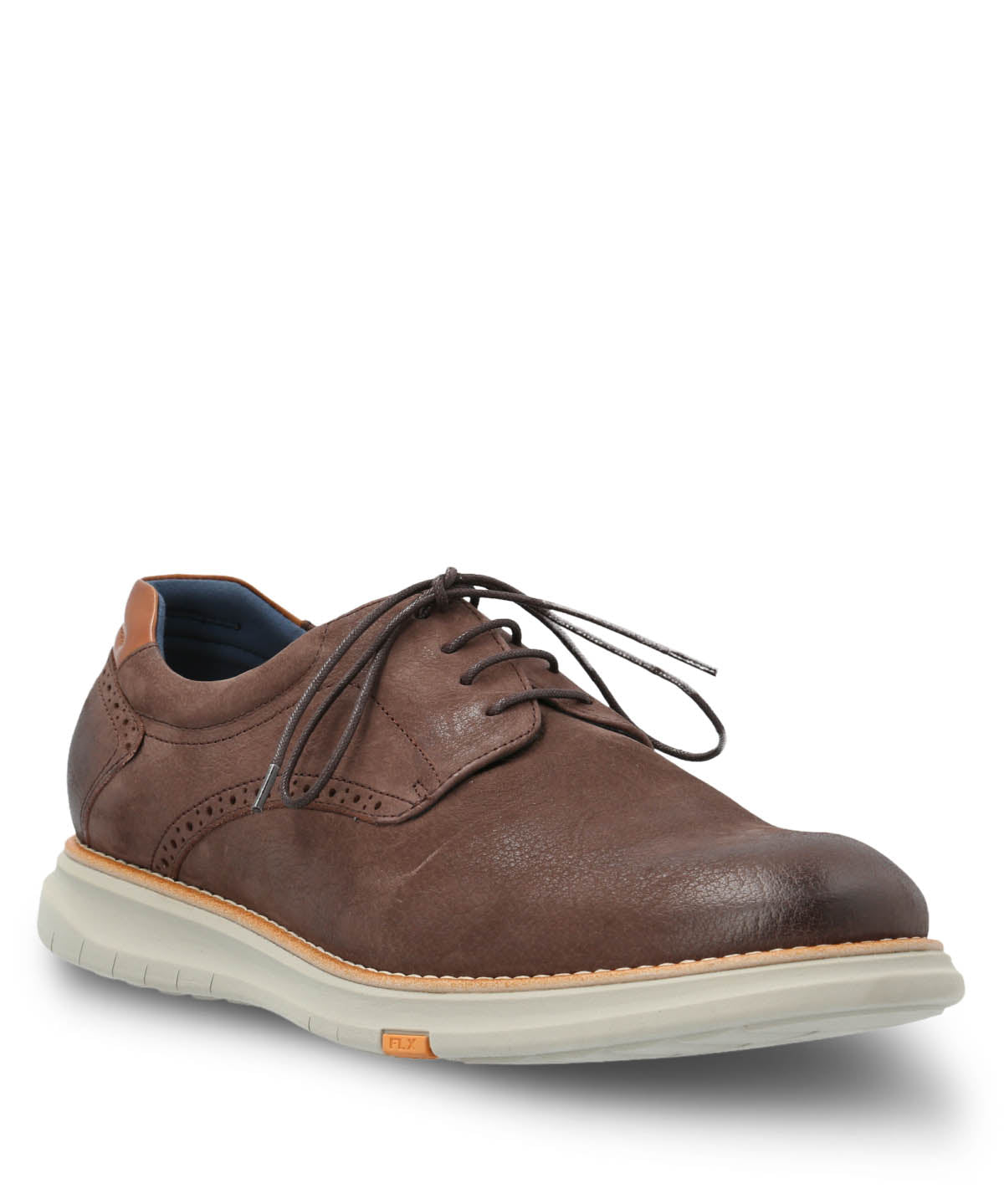 Zapato Cuero Hombre Nerio Café Hush Puppies