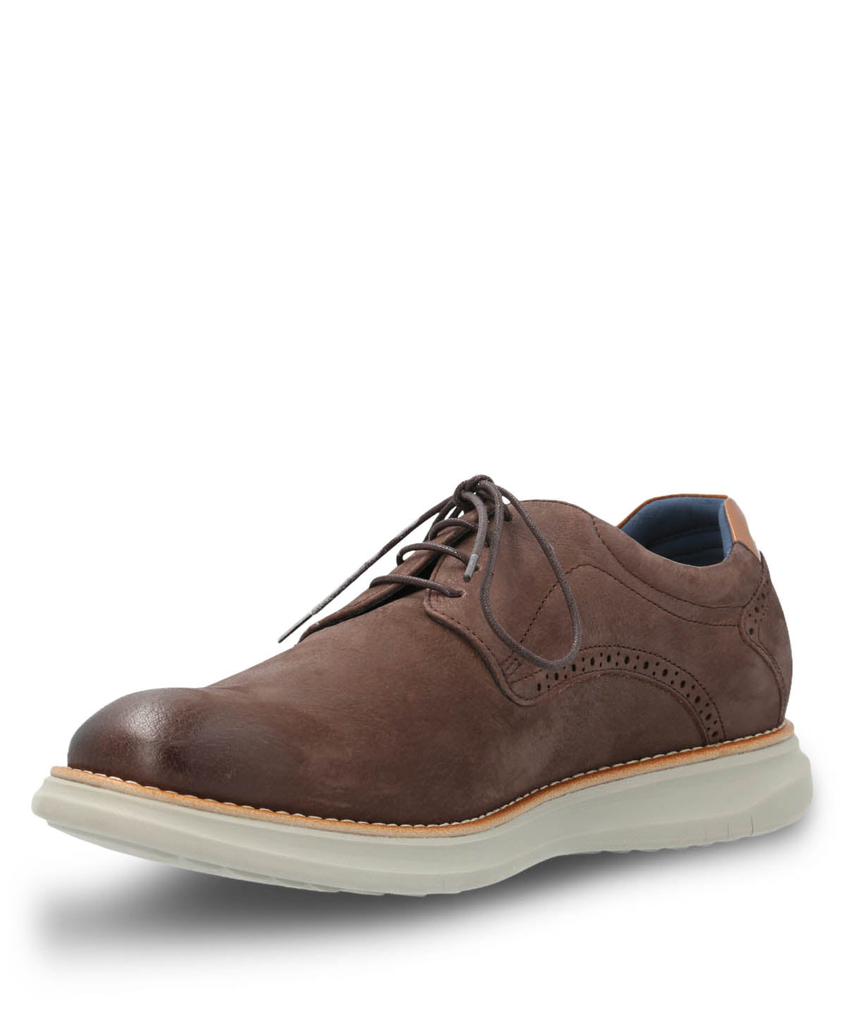 Zapato Cuero Hombre Nerio Café Hush Puppies