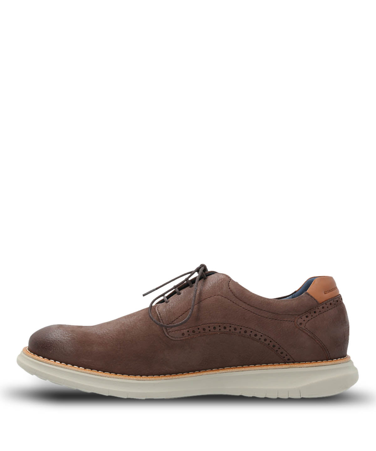 Zapato Cuero Hombre Nerio Café Hush Puppies