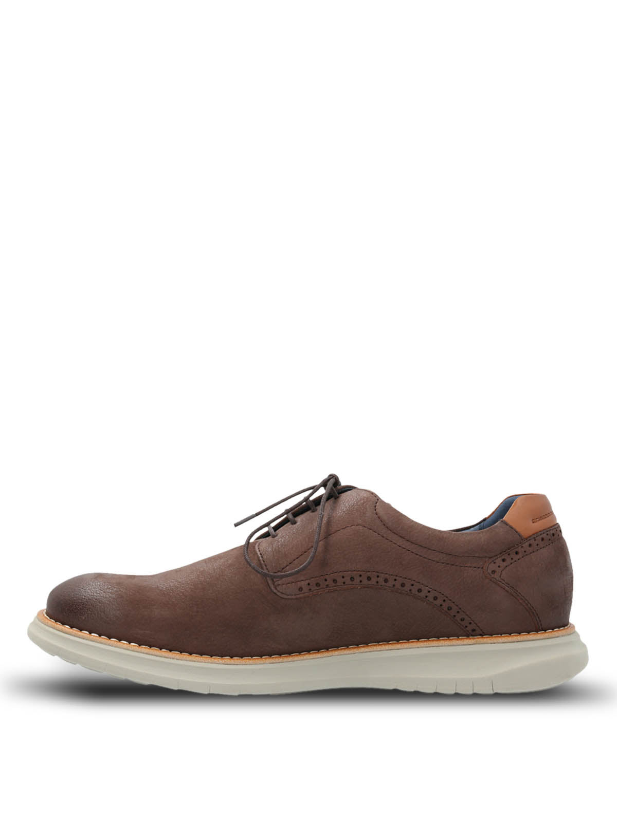 Zapato Cuero Hombre Nerio Café Hush Puppies