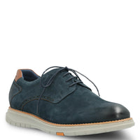 Zapato Cuero Hombre Nerio Azul Hush Puppies