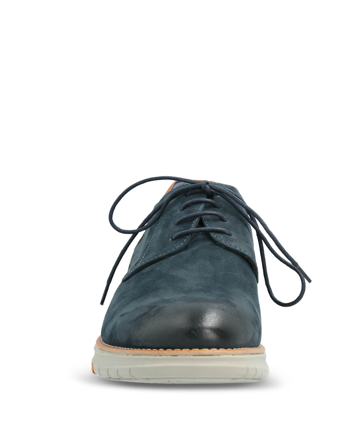 Zapato Cuero Hombre Nerio Azul Hush Puppies