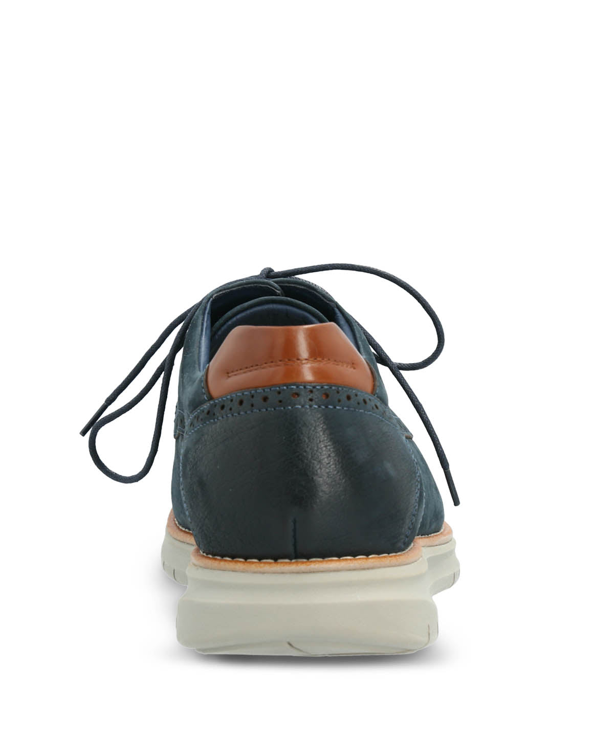 Zapato Cuero Hombre Nerio Azul Hush Puppies