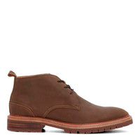 Botin Cuero Hombre Milvio Café