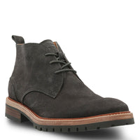 Botin Cuero Hombre Milvio Gris Oscuro Hush Puppies