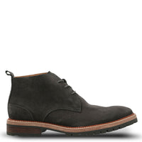 Botin Cuero Hombre Milvio Gris Oscuro Hush Puppies