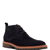 Botin Cuero Hombre Milvio Azul