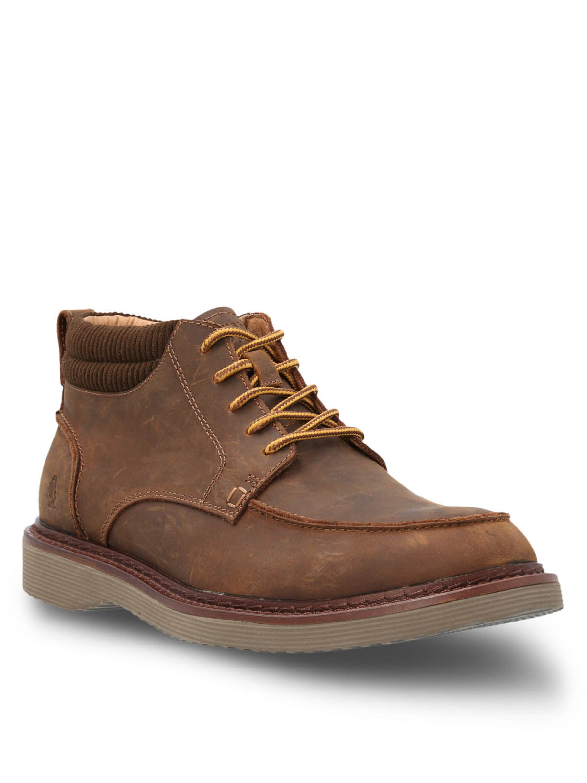 Botin Cuero Hombre Vittorio Café Hush Puppies | Hush Puppies