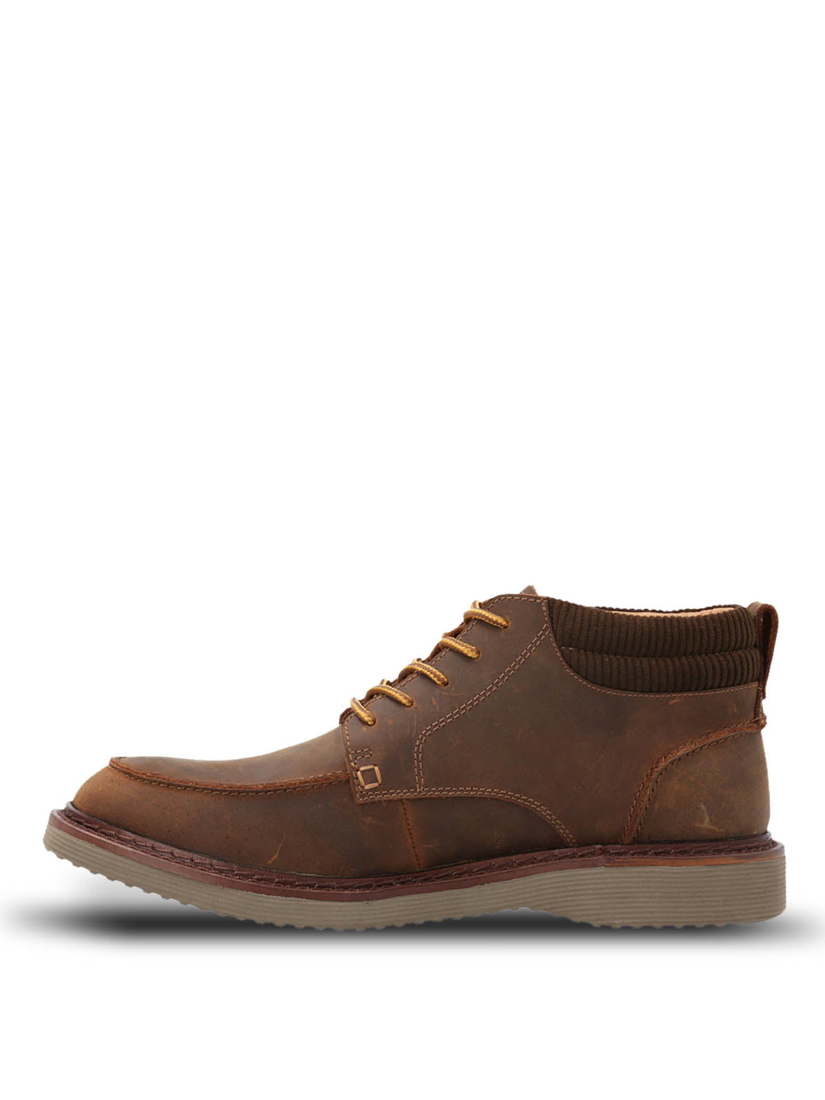 Botin Cuero Hombre Vittorio Café Hush Puppies | Hush Puppies