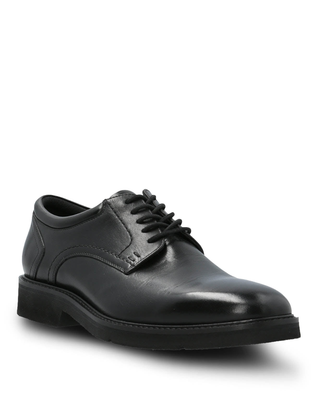 Zapato Vestir Cuero Aurelio Negro Hush Puppies
