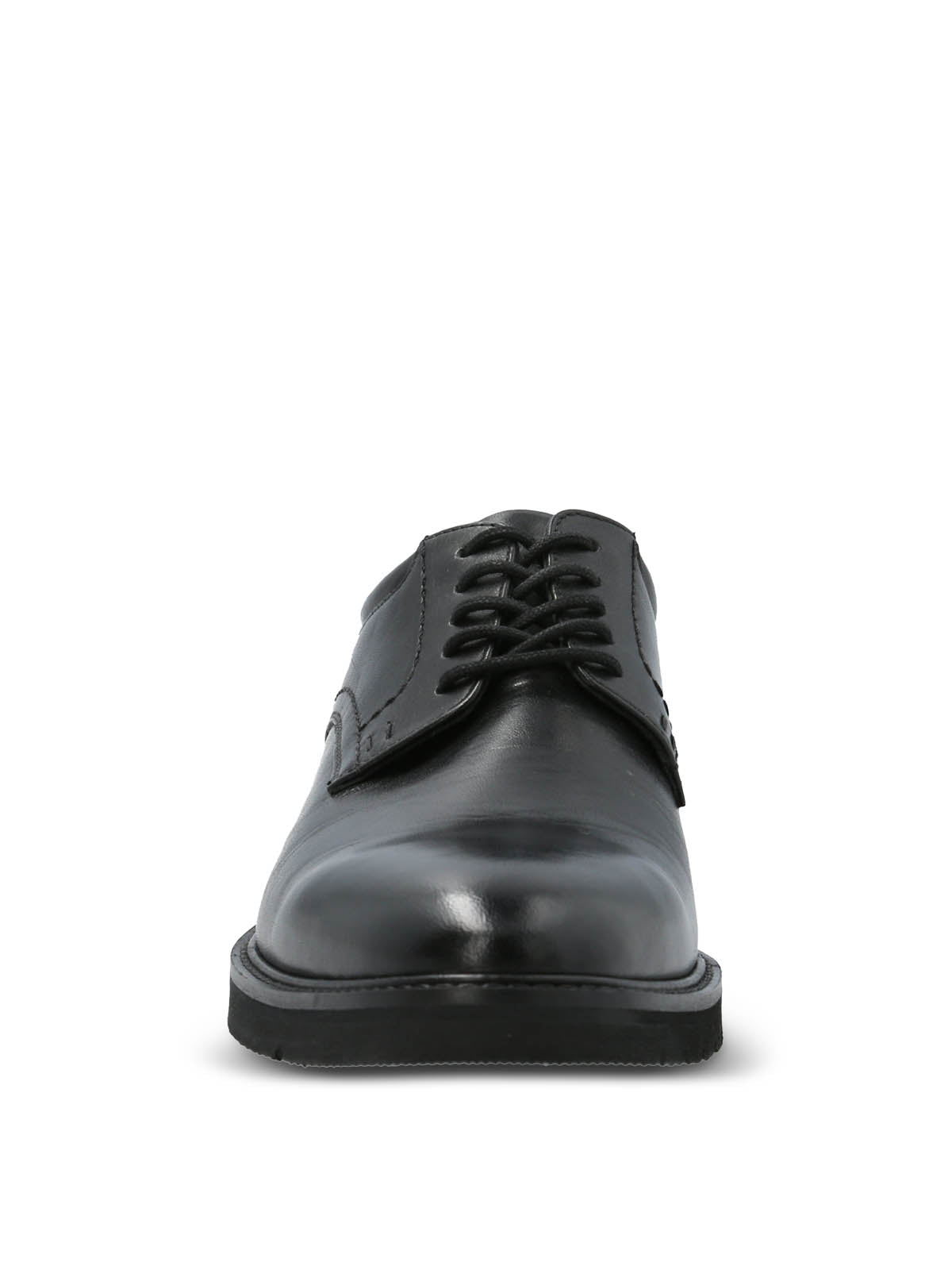Zapato Vestir Cuero Aurelio Negro Hush Puppies