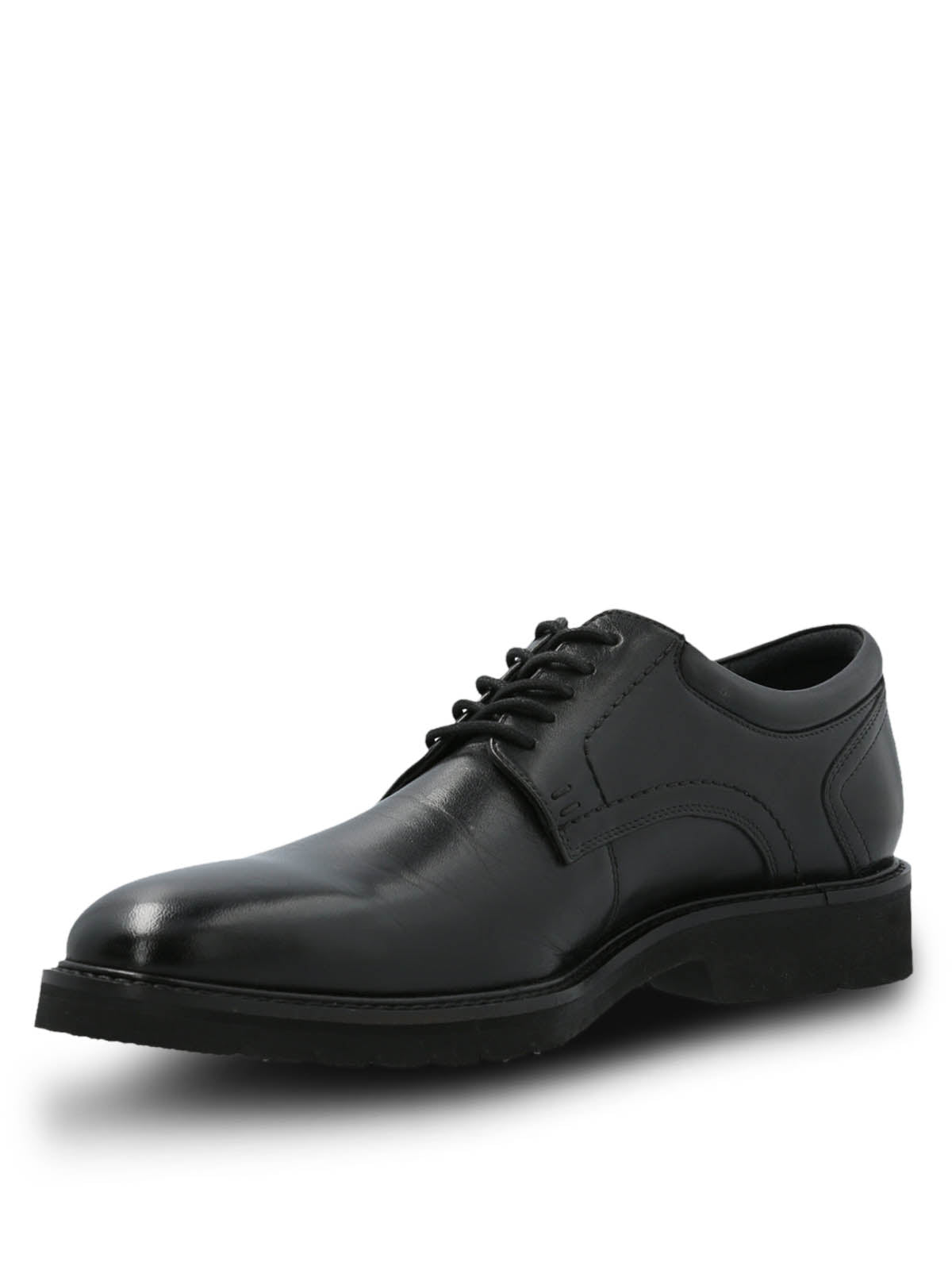 Zapato Vestir Cuero Aurelio Negro Hush Puppies