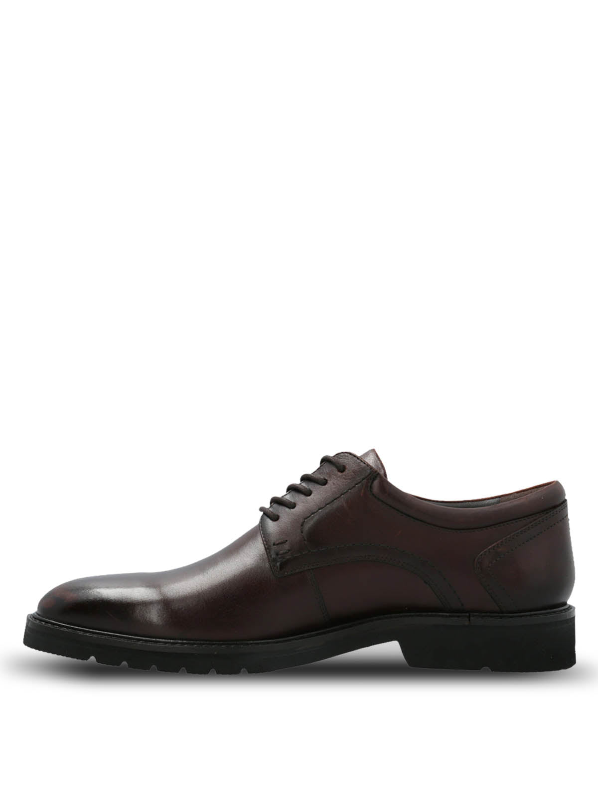 Zapato Vestir Cuero Aurelio Burdeo Hush Puppies | Hush Puppies