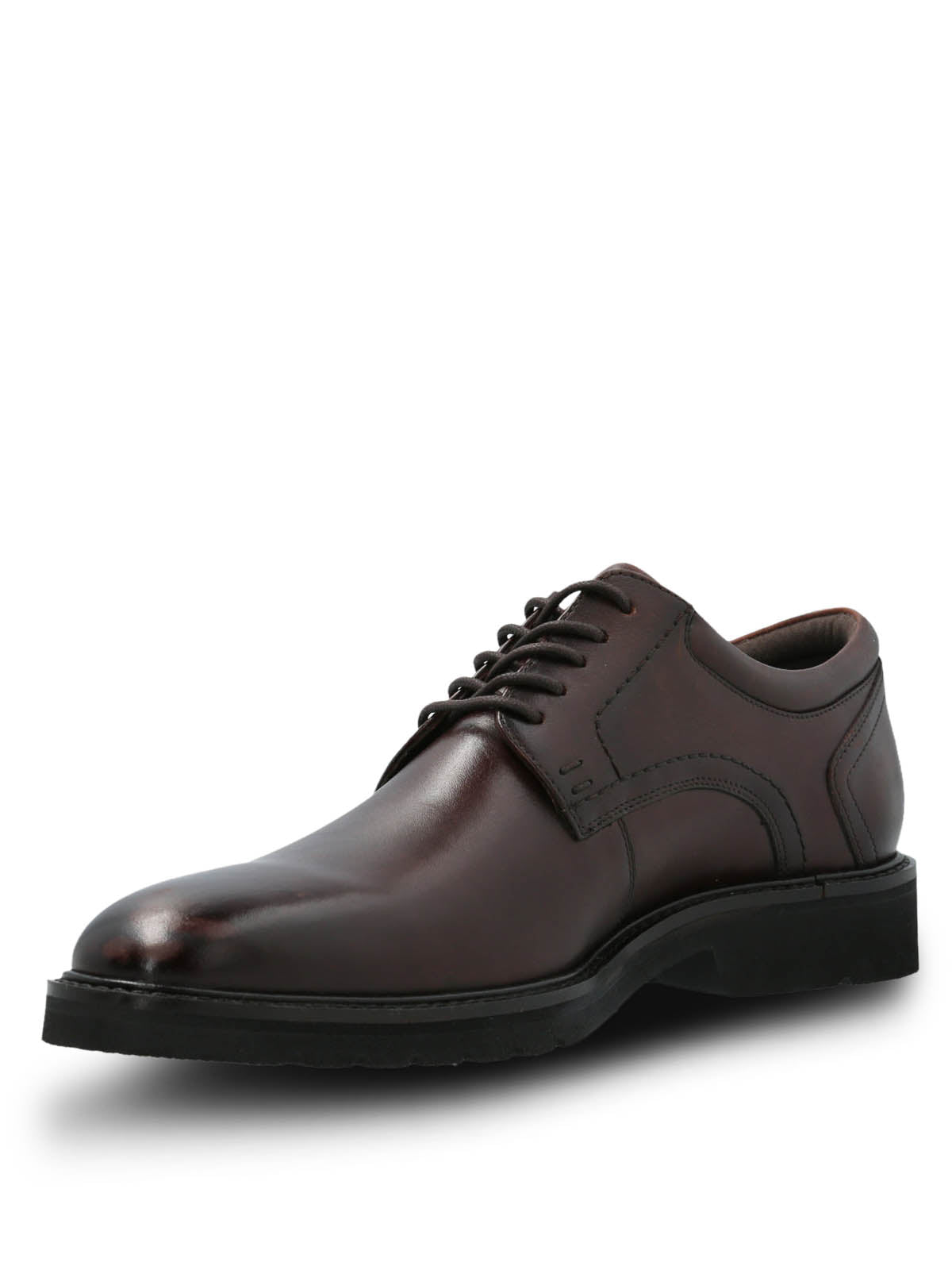 Zapato Vestir Cuero Aurelio Burdeo Hush Puppies | Hush Puppies