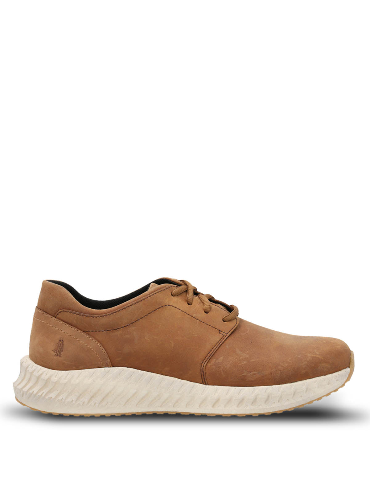 Zapatilla Cuero Spinal Discover Café Hush Puppies