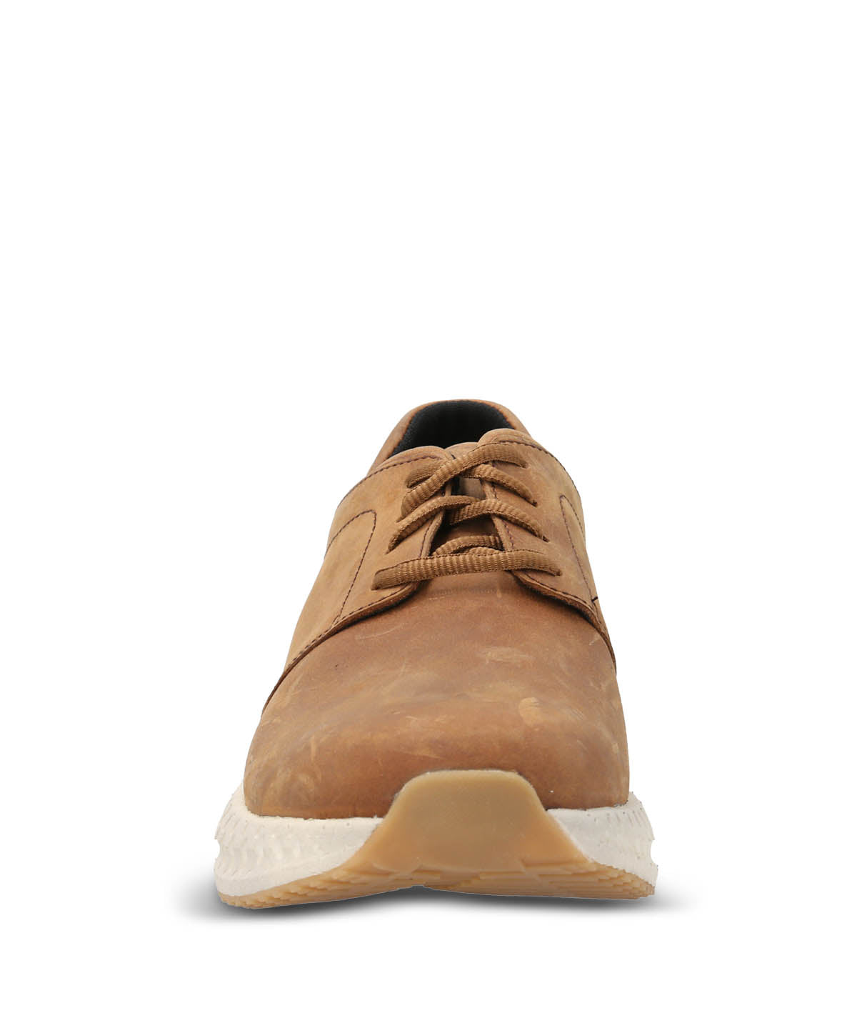 Zapatilla Cuero Spinal Discover Café Hush Puppies