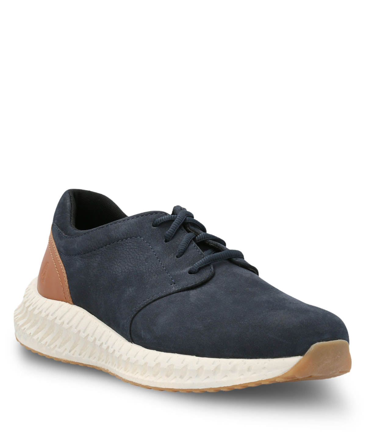 Zapatilla Cuero Spinal Discover Azul Hush Puppies