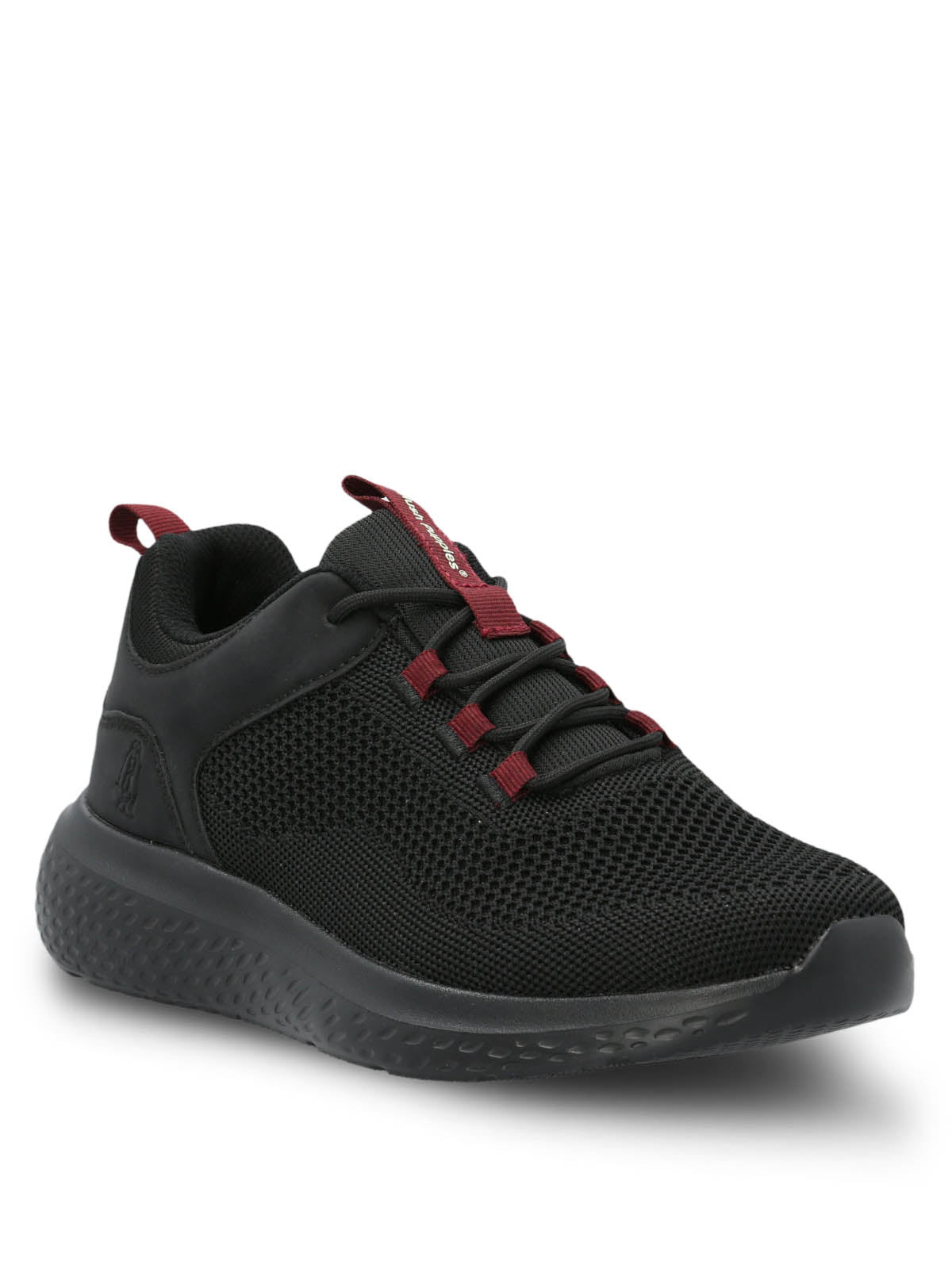 Zapatilla Hombre Knit Petro Negro Hush Puppies