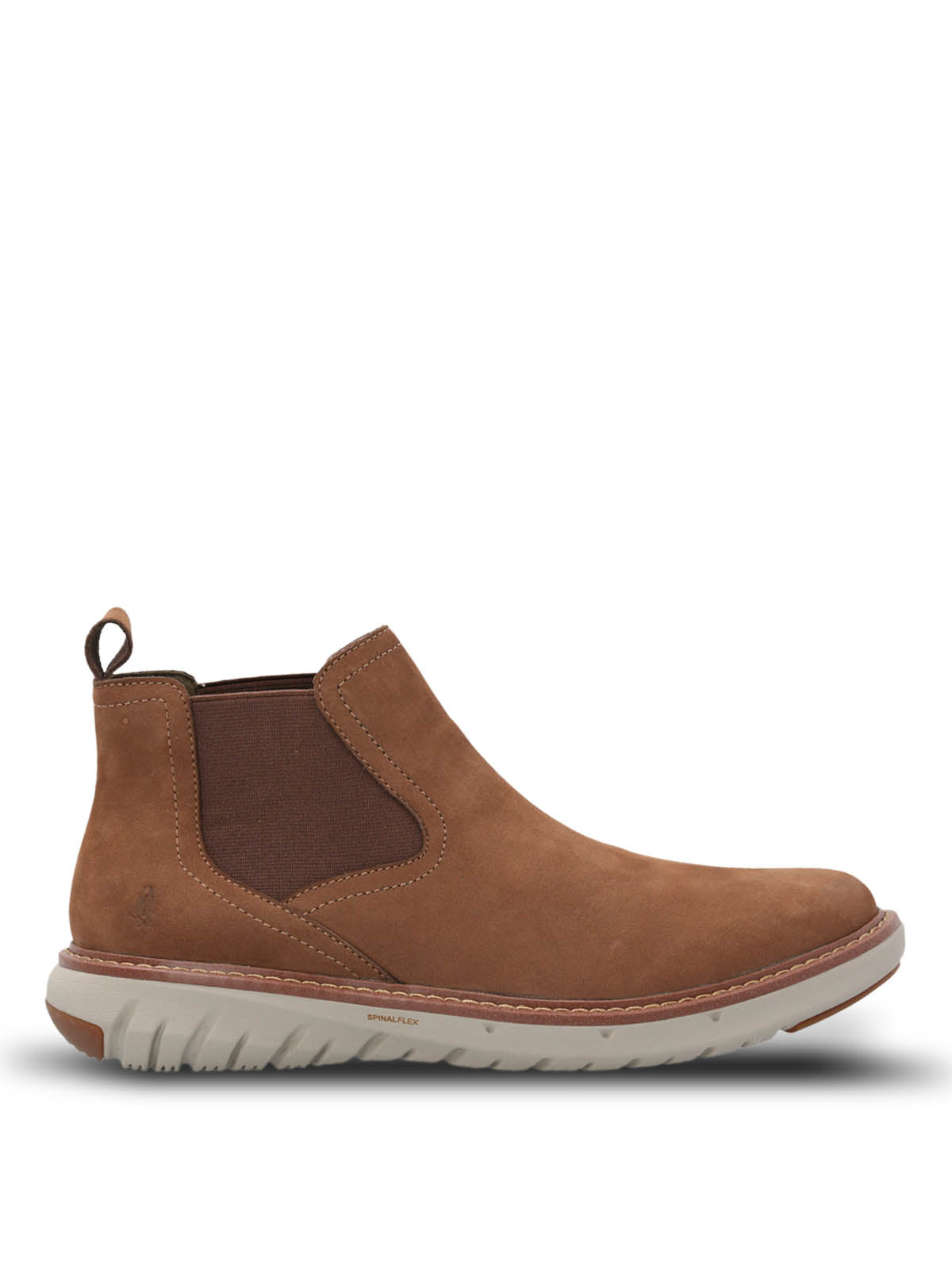 Botin Cuero Smart Chelsea Café Hush Puppies