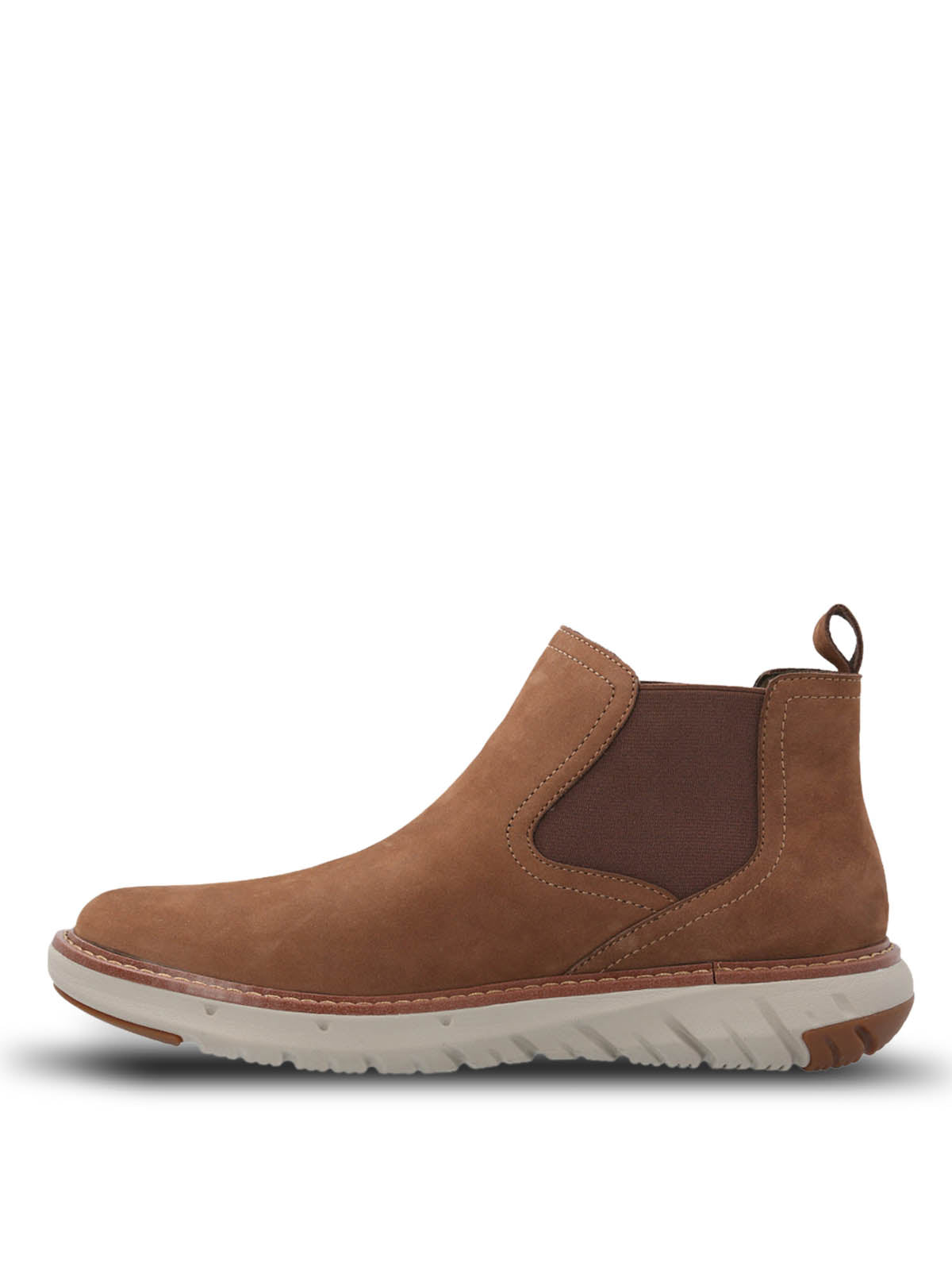 Botin Cuero Smart Chelsea Café Hush Puppies