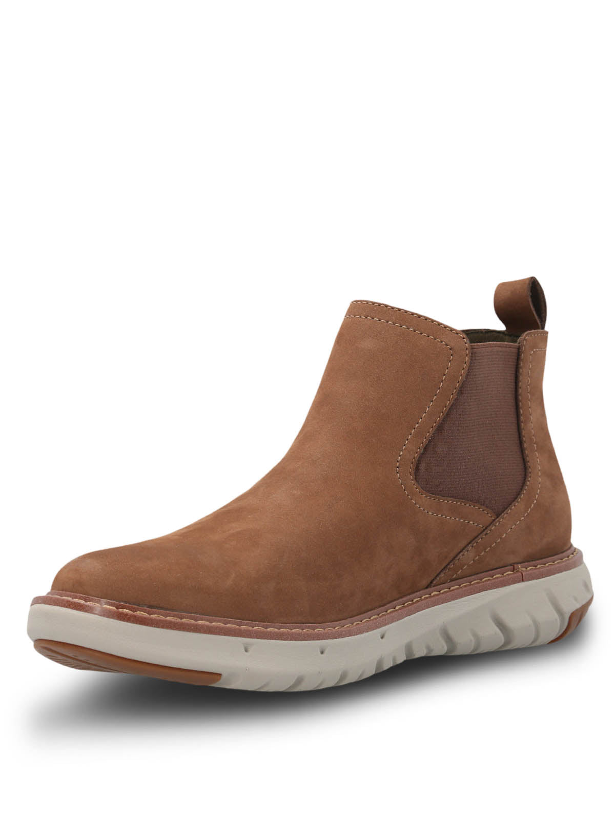 Botin Cuero Smart Chelsea Café Hush Puppies