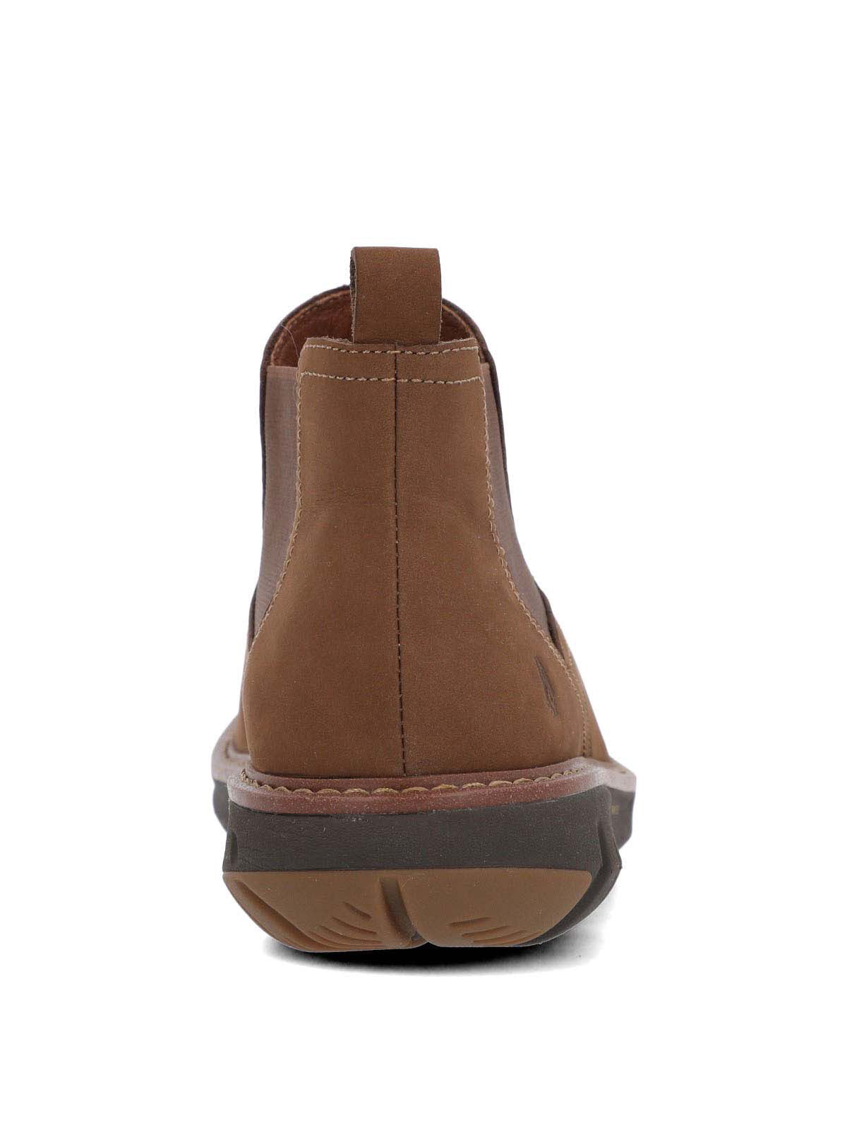 Botin Cuero Hombre Smart Chelsea Café