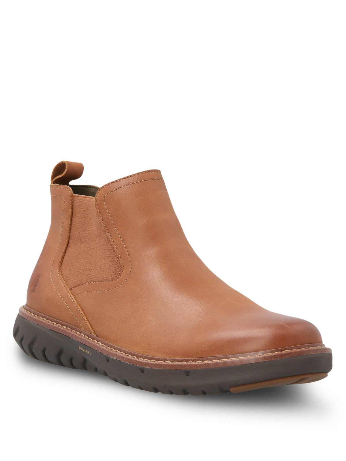 Botin Cuero Smart Chelsea Café Hush Puppies