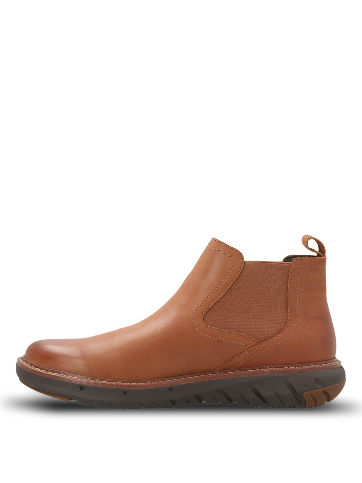 Botin Cuero Smart Chelsea Café Hush Puppies