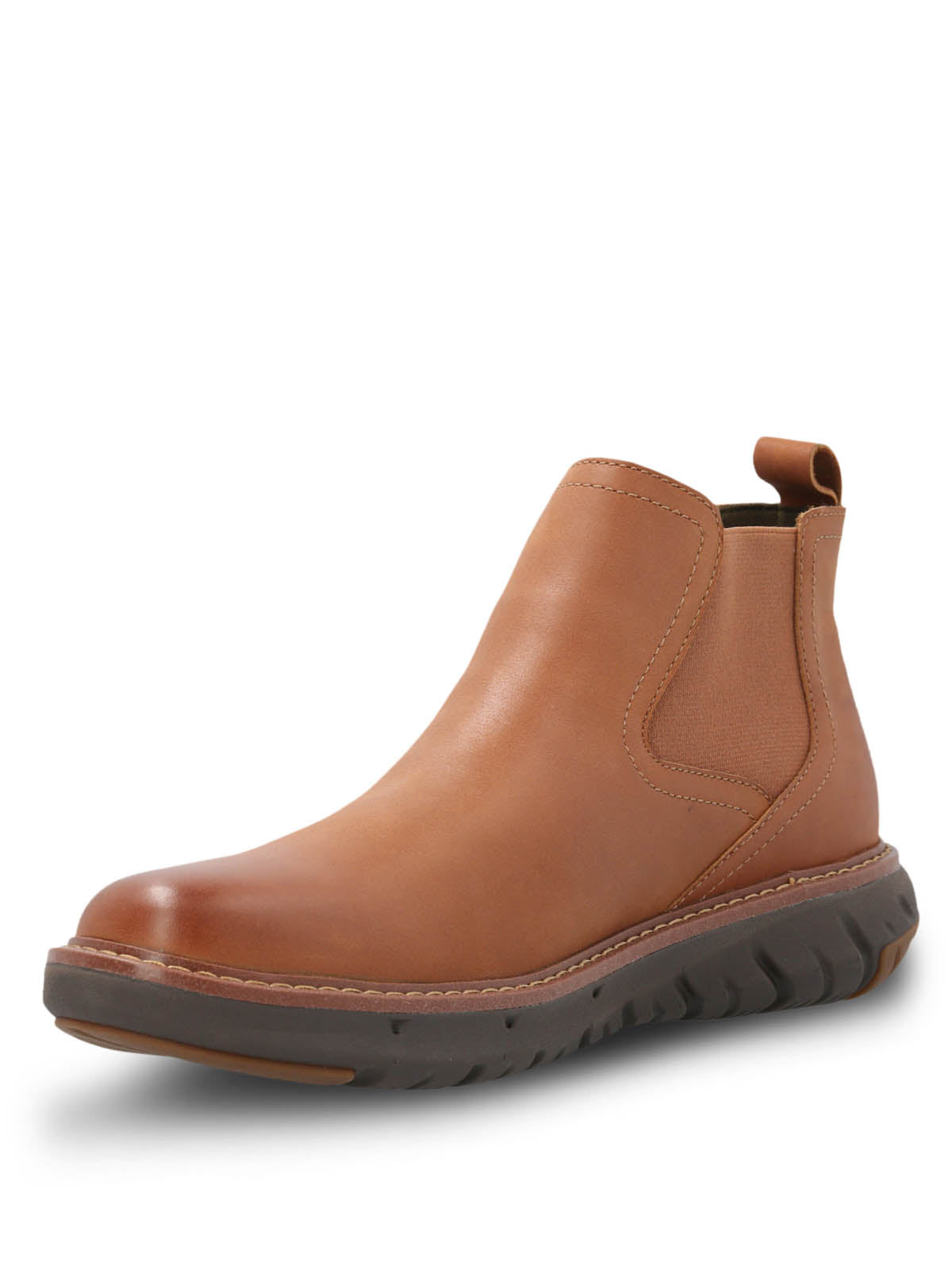 Botin Cuero Smart Chelsea Café Hush Puppies